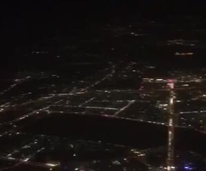 آسمان مشهد در پرواز از مشهد به مسقط با عمان ایر.