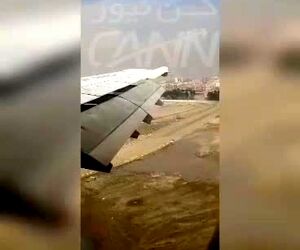 لندیگ ایرباس A300-600 هواپیمایی ماهان در فرودگاه مهرآباد مورخ ۹۸/۱۲/۱۱ پرواز مشهد به تهران 