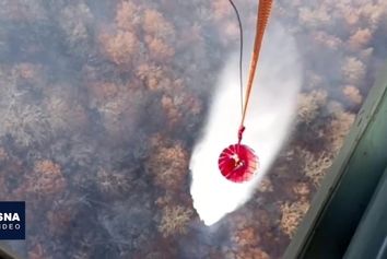 اعزام هواپیمای ایلوشین و ۶ بالگرد 
برای اطفای حریق جنگل الیت