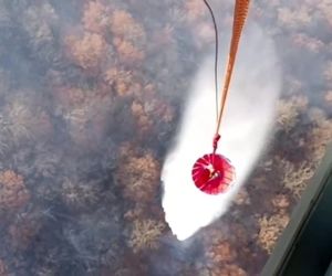 اعزام هواپیمای ایلوشین و ۶ بالگرد 
برای اطفای حریق جنگل الیت