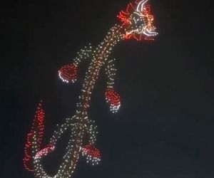 پرواز اژدها با ۱۵۰۰ پهپاد