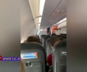 سرفه‌های عمدی مسافری که بدون ماسک وارد هواپیما شده بود