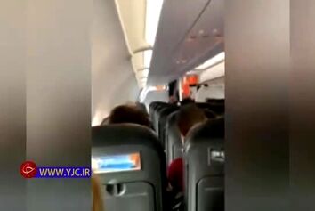 سرفه‌های عمدی مسافری که بدون ماسک وارد هواپیما شده بود