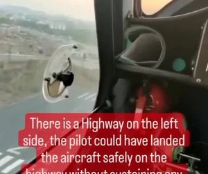 سقوط بر روی منازل مسکونی لحظاتی پس از تیک‌آف 