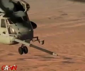  سوختگیری هوایی هلیکوپتر CH-53 سوپر استالیون