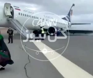 تصاویر جدیدی از تخلیه مسافران بویینگ ۷۳۷ هواپیمایی کاسپین نشان می‌دهد که افرادی در پایین سرسره‌های نجات، به تخلیه مسافران جهت تسریع عملیات کمک می‌کنند. 