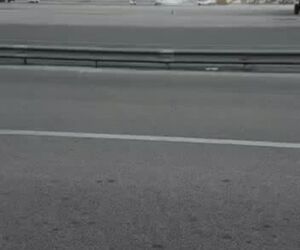 آتش گرفتن ماشین خدمات زمینی