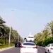 جابجایی لاشه هواپیما در خیابان‌های جزیره کیش 