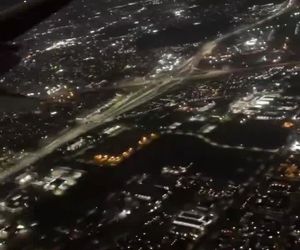 تایم لپس فرود بویینگ ۷۳۷ ساوت وست در فرودگاه هیوستون تگزاس