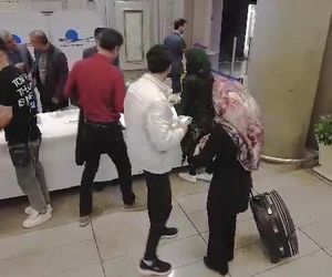 اولین افطار ساده ماه مبارک رمضان در شهر فرودگاهی امام خمینی(ره)