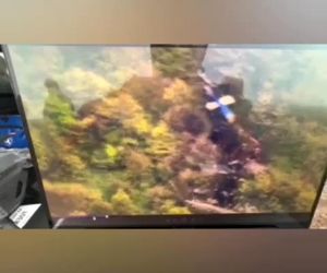 نخستین تصاویر از محل سقوط هلی‌کوپتر حامل رییس‌جمهور 

