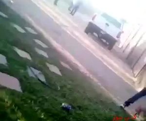 سقوط بر روی ساختمان