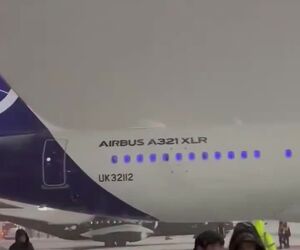 نخستین A321XLR آسیای مرکزی تحویل شد