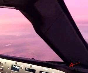 پرواز لندن به پاریس ارسالی از خلبان ایرانی شرکت ایر فرانس آیدین زمانلو 