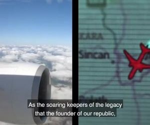 پرچمی به بزرگی یک کشور 