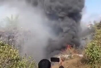 سقوط هواپیما در نپال 