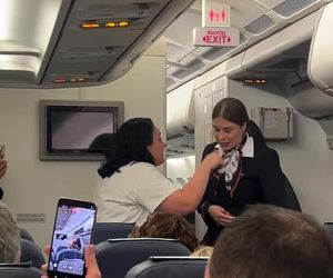 سیگار کشیدن مسافر در کابین هواپیما!