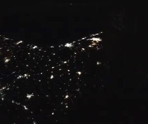 تایم لپسی از حرکت ایستگاه بین‌المللی فضایی برفراز زمین