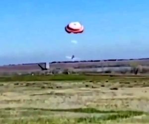 برخورد دو هواپیما در آمریکا و فرود یکی از آن‌ها با چتر نجات
