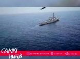 عقب‌نشینی ناوشکن آمریکایی "فیتزجرالد" با هشدار بالگرد نیروی دریایی ارتش کشور