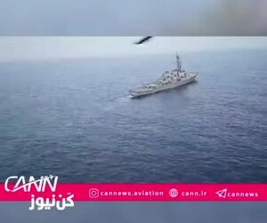 عقب‌نشینی ناوشکن آمریکایی 