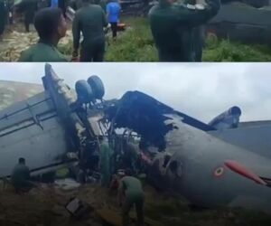 سقوط هواپیمای AN-32 نیروی هوایی هند ۵ کشته برجای گذاشت