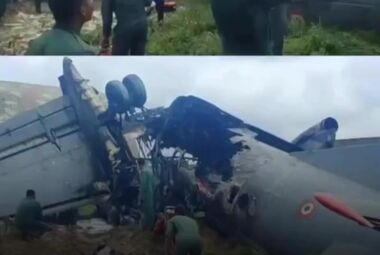 سقوط هواپیمای AN-32 نیروی هوایی هند ۵ کشته برجای گذاشت