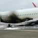 ویدیویی از آسیب وارد شده به ایرباس A320 لاتام بعد از برخورد با خودرو آتش نشانی در حین تیک‌آف از فرودگاه لیما