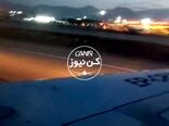 از دست رفتن موتور MD کاسپین روی باند مهرآباد