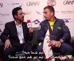 مصاحبه اختصاصی مالک و رهبر گروه آکروجت زنبورهای بالتیک با کن نیوز