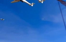 غول دو بدنه‌ای آسمان؛ بزرگ‌ترین هواپیمای جهان