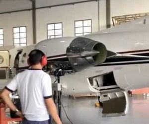 استفاده از رانش معکوس (تراست ریورسر) یکی از روش‌های کاهش سرعت هواپیما پس از فرود است.