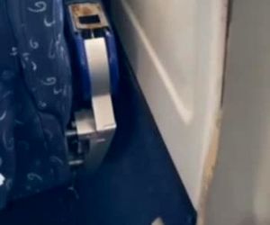 باز هم گلایه مسافران از وضعیت نامطلوب کابین هواپیمای کیش ایر