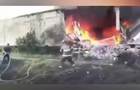 سقوط جت شخصی سسنا در نزدیکی فرودگاه تولوکا