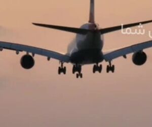 تقرب ایرباس A380 بریتیش ایرویز به فرودگاه ونکوور