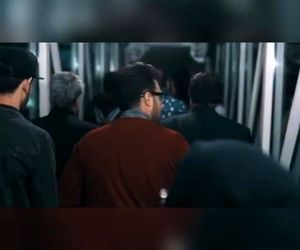 بزن و بکوب در فرودگاه امام و سورپرایز مسافران ورودی در لحظه تحویل سال۹۸. (تا انتها ببینید)