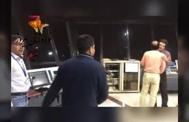 تحویل سال 1398 در برج مراقبت فرودگاه شهید هاشمی نژاد مشهد