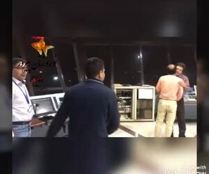 تحویل سال 1398 در برج مراقبت فرودگاه شهید هاشمی نژاد مشهد