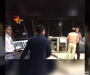 تحویل سال 1398 در برج مراقبت فرودگاه شهید هاشمی نژاد مشهد