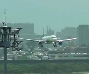 فرود نفس‌گیر هواپیما که در نهایت با موفقیت انجام شد!