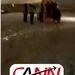 لحظه پیاده شدن مسافران از هواپیماى پرواز تهران کرمانشاه از دوربین مسافران. 
