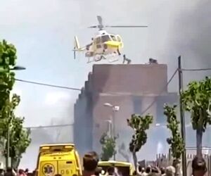 عملیات امداد و نجات با هلیکوپتر