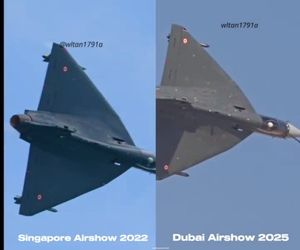 نمایش قدرت هند در دبی با مانور اشتباه به سقوط کشید!