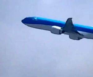 آتش‌سوزی موتور بوئینگ ۷۷۷ KLM؛ فرود اضطراری موفق در آمستردام