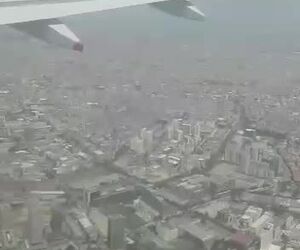 تیک آف پرواز استانبول-تهران هواپیمایی قشم 
