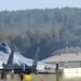 فرود اضطراری جنگنده ضربتی F-15 ایگل 