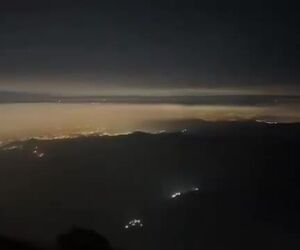 لندینگ در فرودگاه مهرآباد درهوای آلوده تهران