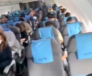 گلایه مسافران پرواز لندن ایران ایر از محبوس شدن در هواپیما 