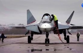 روسیه ادعا می‌کند که جت سوخو-۵۷ این کشور اولین پرواز خود را با موتور نسل پنجم به پایان رسانده است