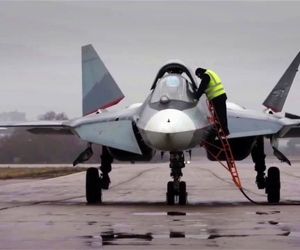 روسیه ادعا می‌کند که جت سوخو-۵۷ این کشور اولین پرواز خود را با موتور نسل پنجم به پایان رسانده است